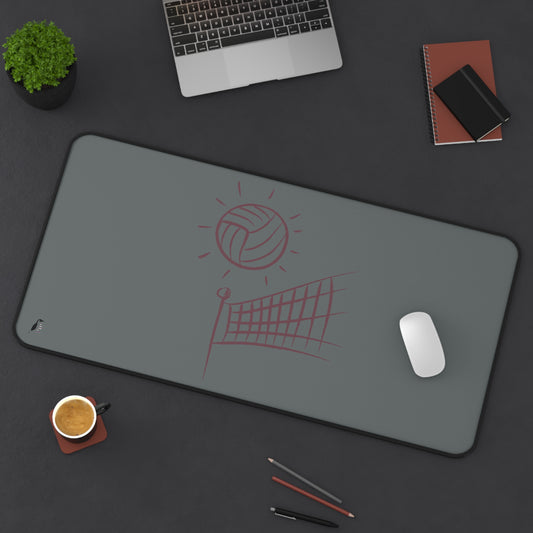 Desk Mat: Volleyball Lite Grey