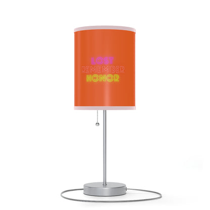 Lamp on a Stand, US|CA plug: Racing Orange