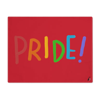 Placemat, 1pc: LGBTQ Pride Dark Red