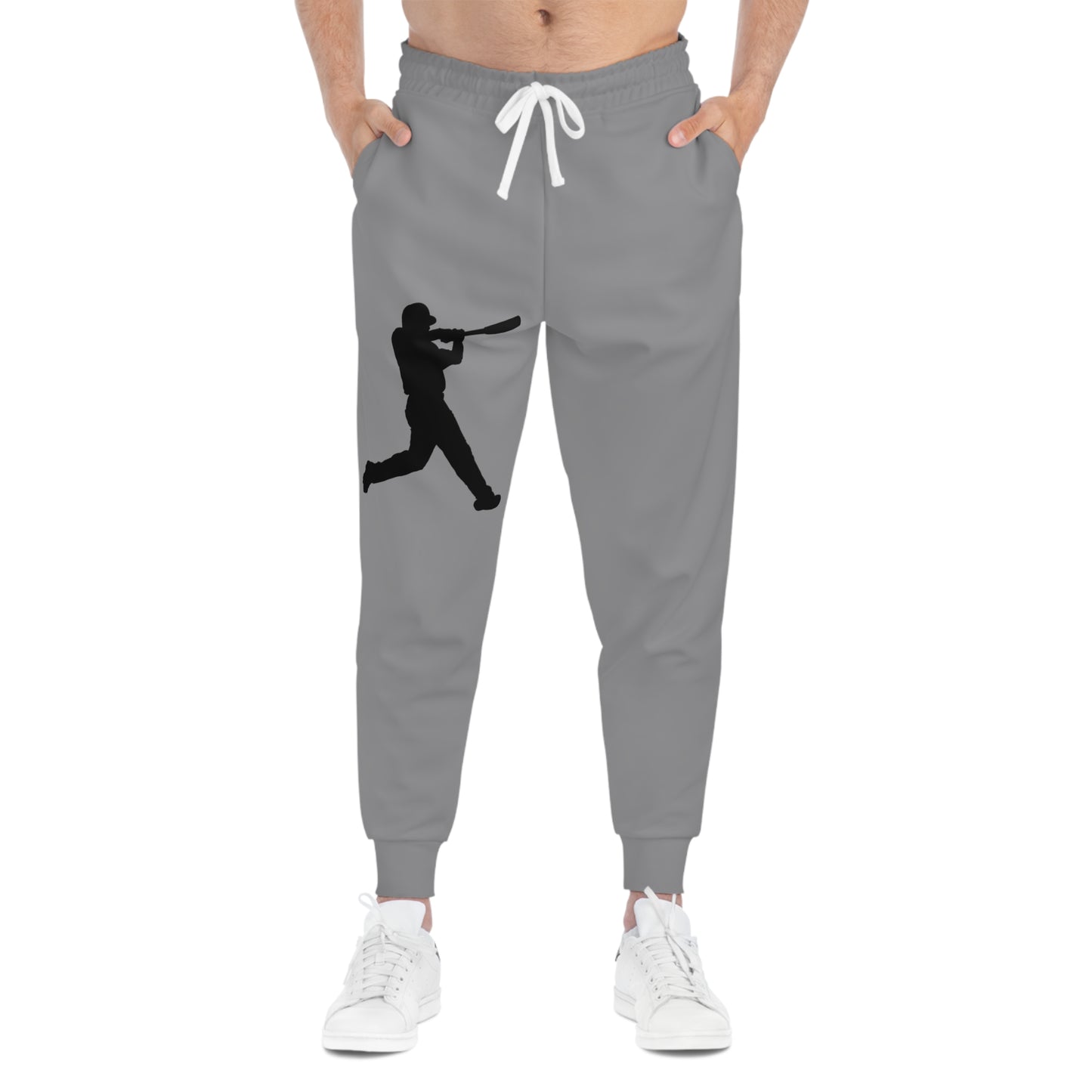 Athletic Joggers: Baseball Grey