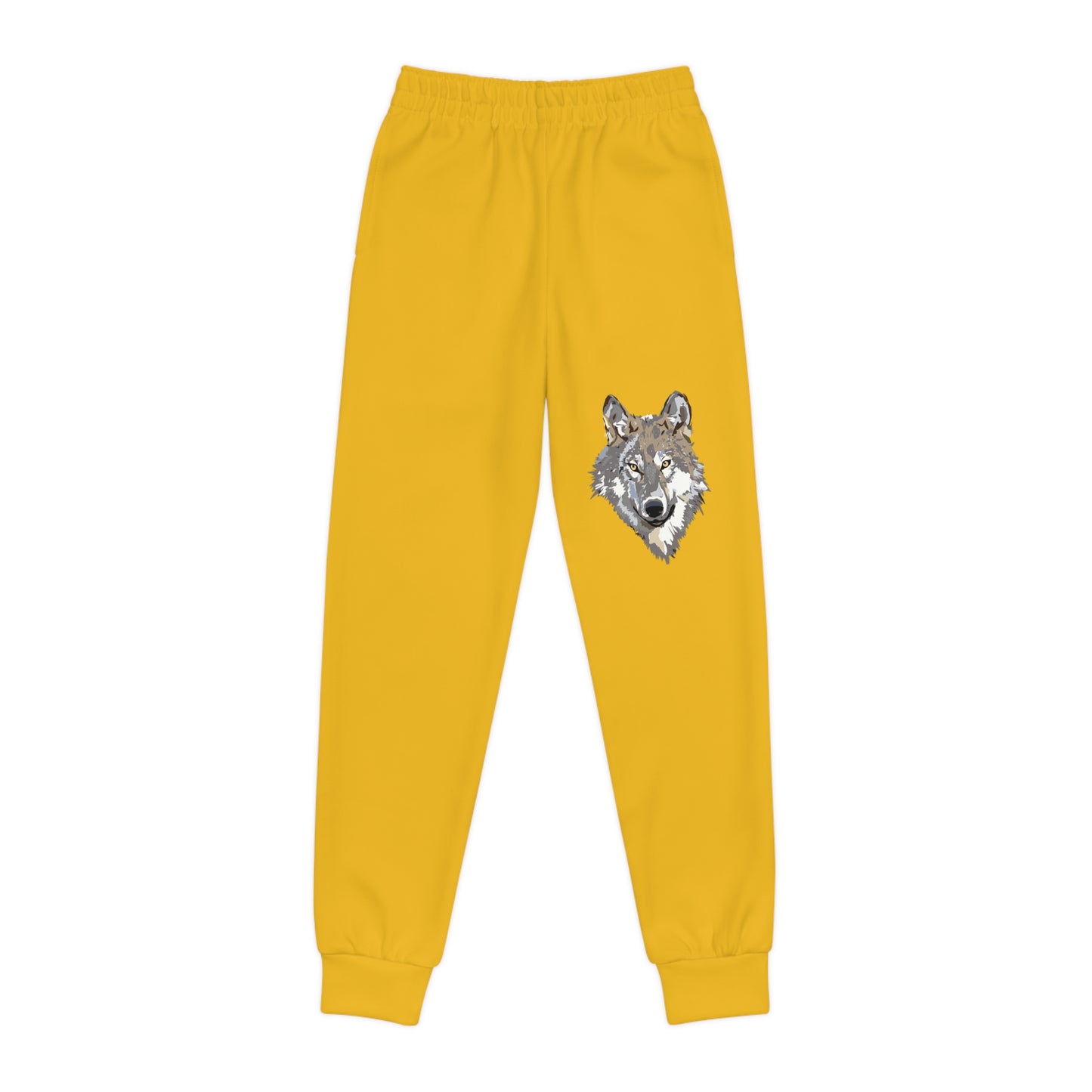 Youth Joggers: Wolves Yellow