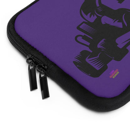 Laptop Sleeve: Racing Purple