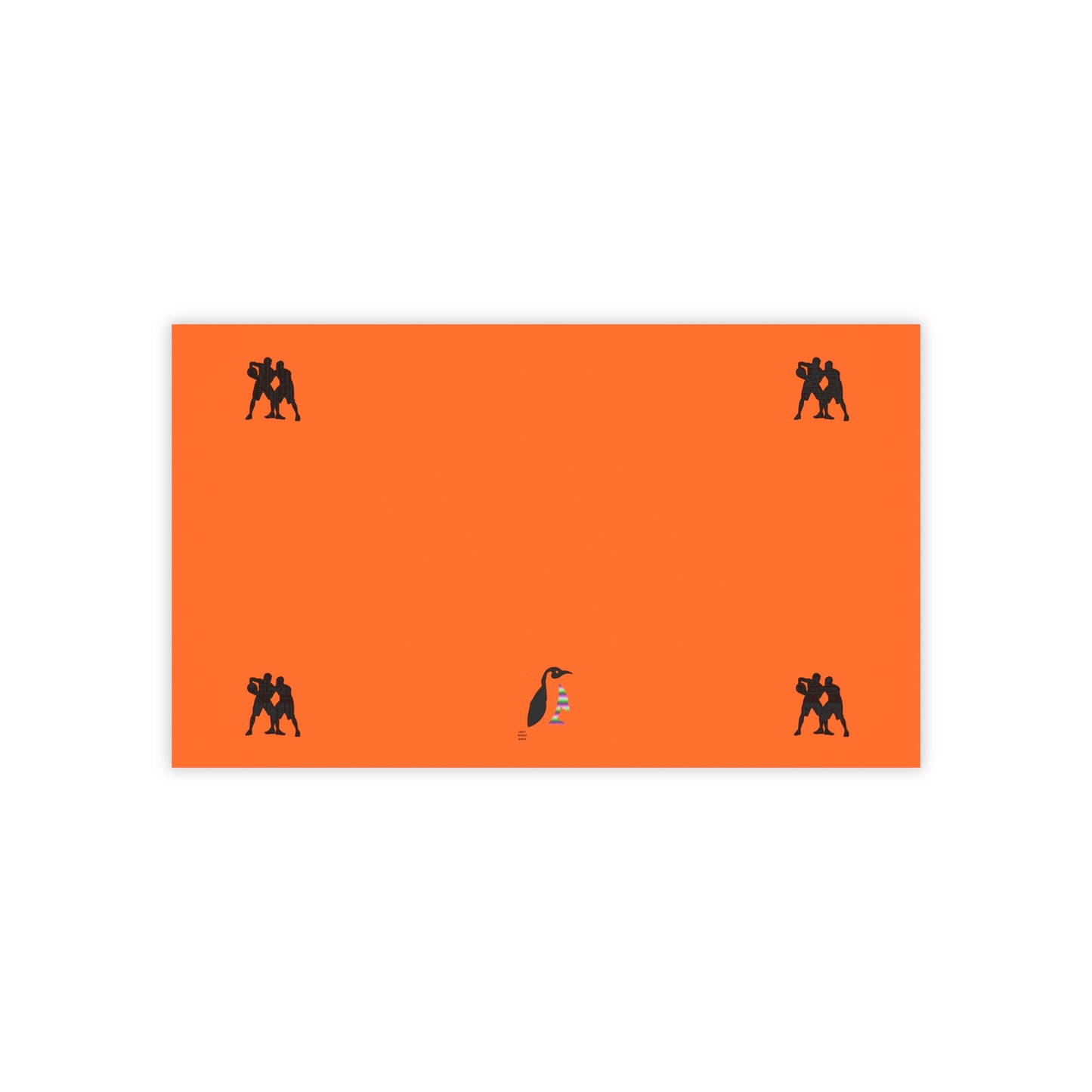 Post-it® Note Pads: Basketball Orange