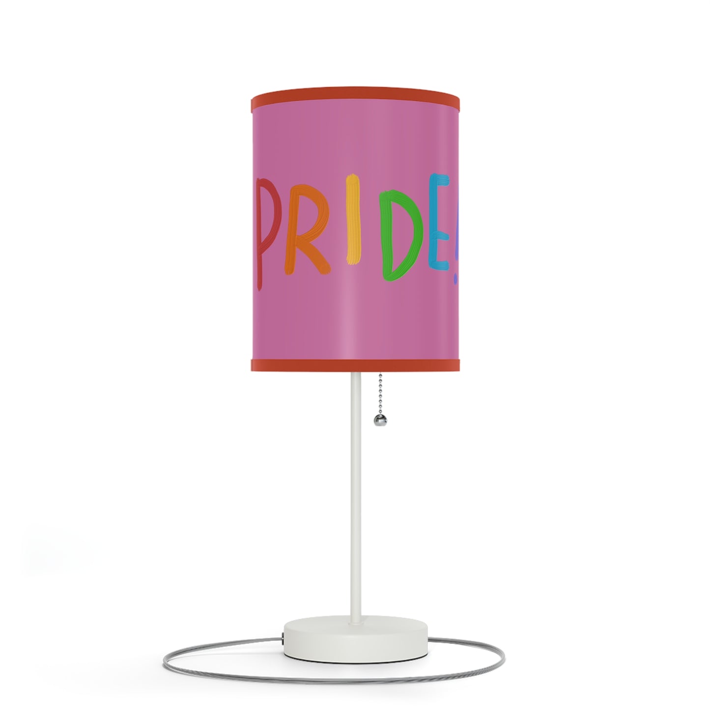 Lamp on a Stand, US|CA plug: LGBTQ Pride Lite Pink 