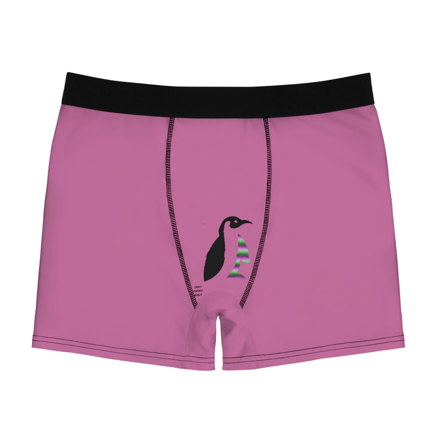 Men's Boxer Briefs: Baseball Lite Pink