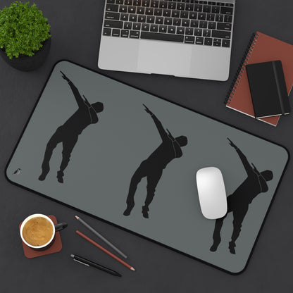 Desk Mat: Dance Dark Grey