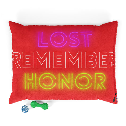 Pet Bed: Lost Remember Honor Red