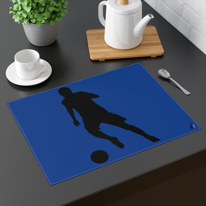 Placemat, 1pc: Soccer Dark Blue