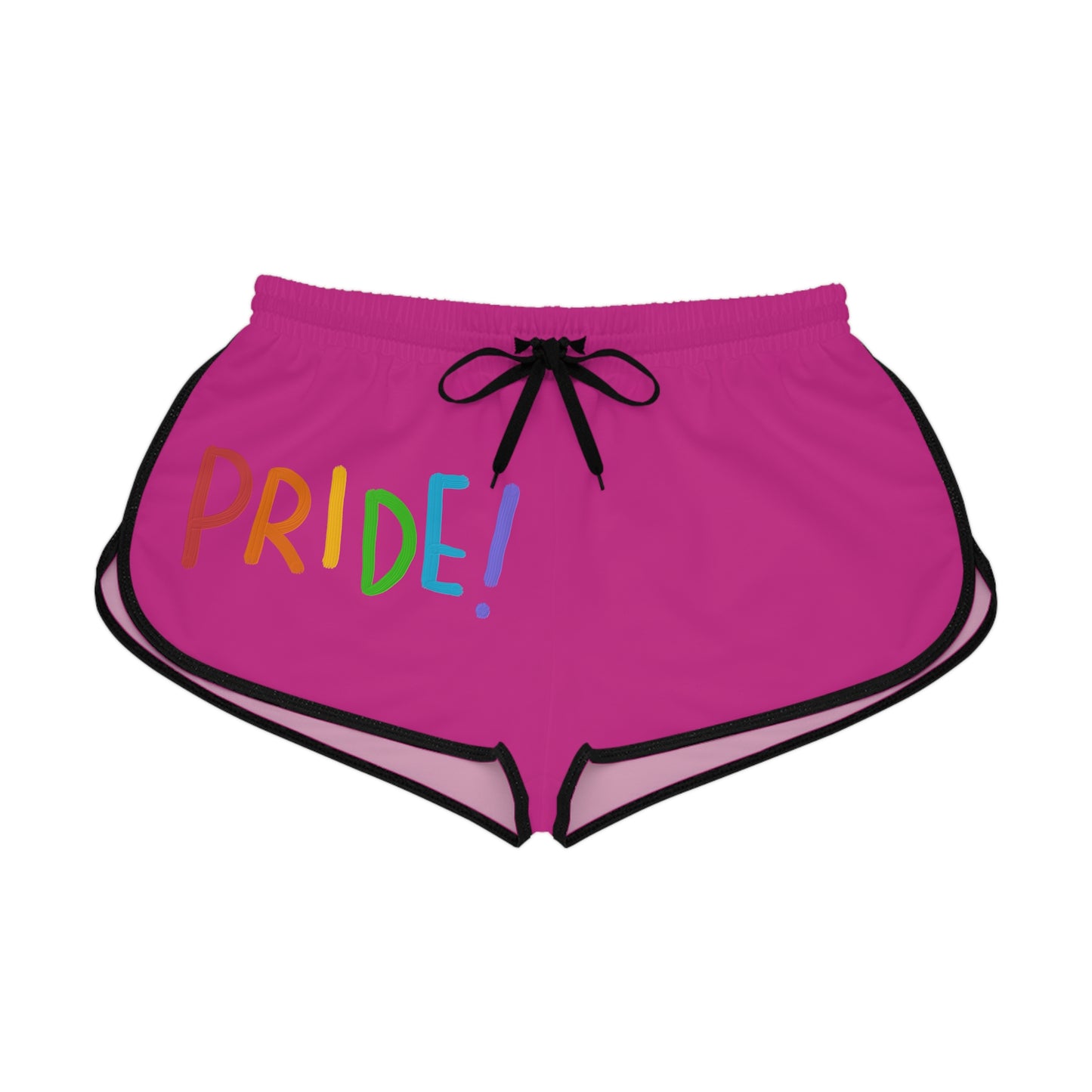 Women's Relaxed Shorts: LGBTQ Pride Pink