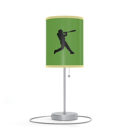 Lamp on a Stand, US|CA plug: Baseball Green 