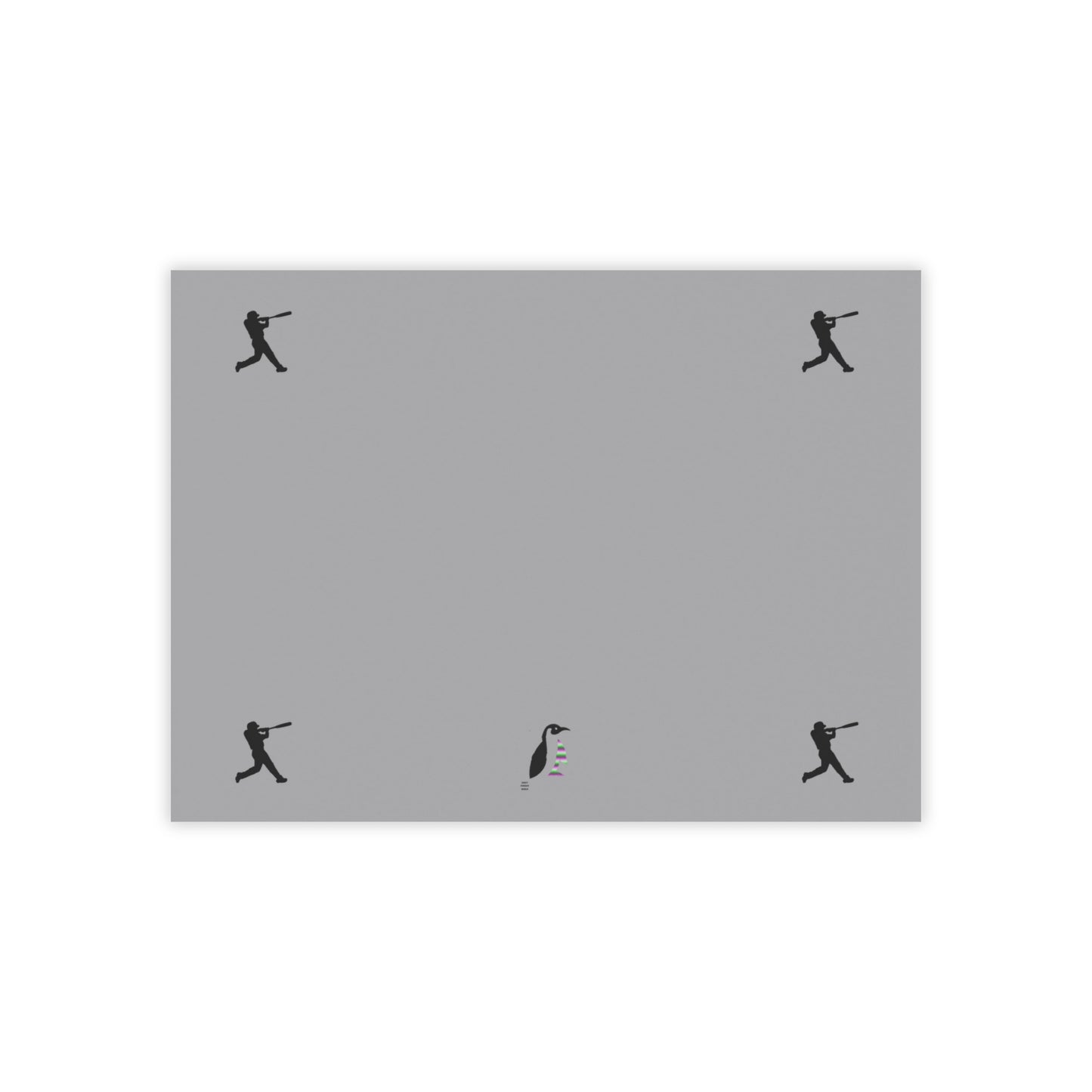 Post-it® Note Pads: Baseball Grey