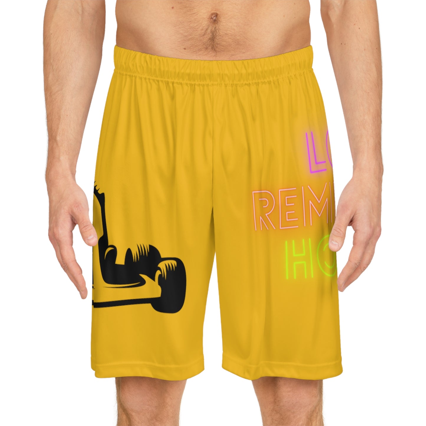 Basketball Shorts: Racing Yellow