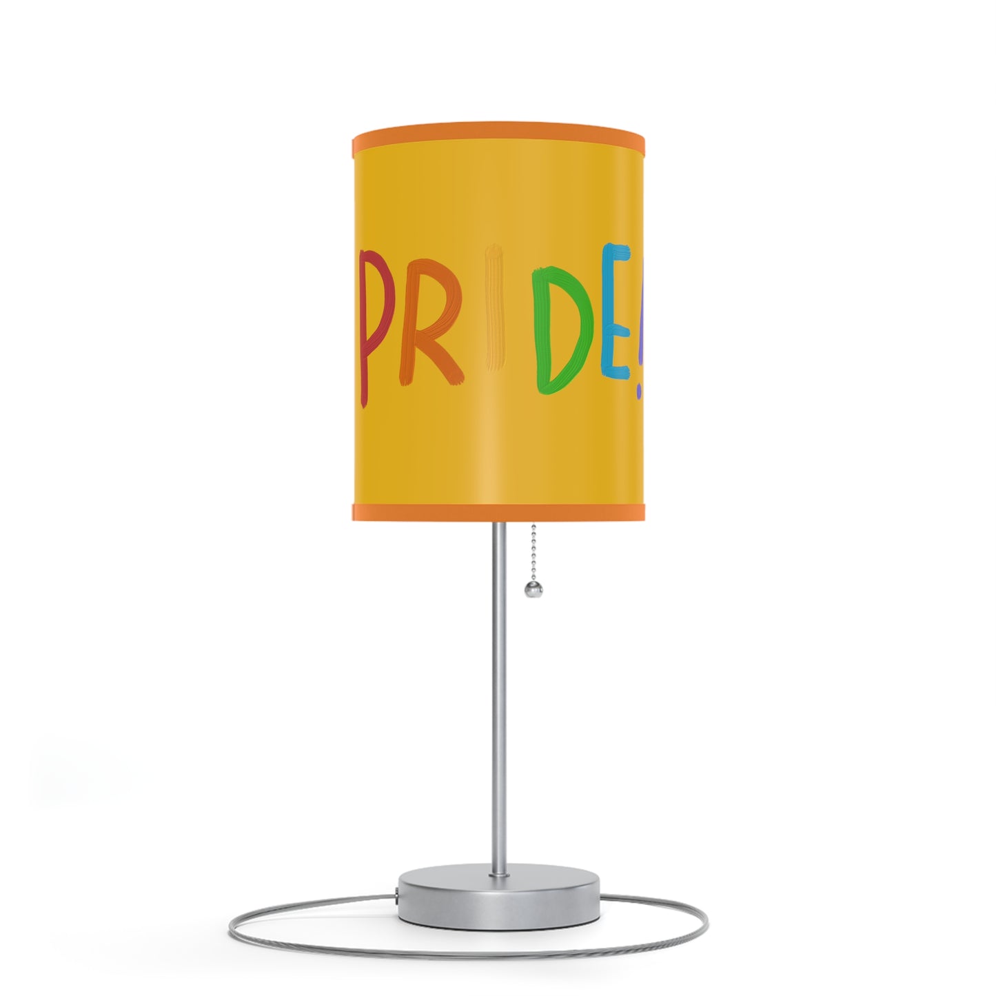 Lamp on a Stand, US|CA plug: LGBTQ Pride Yellow 