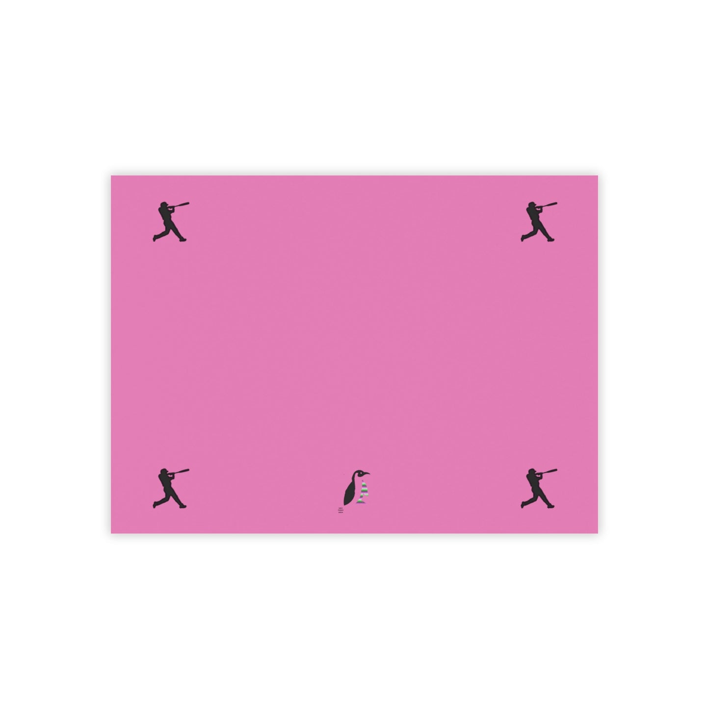 Post-it® Note Pads: Baseball Lite Pink