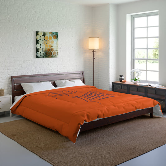 Comforter: Volleyball Orange