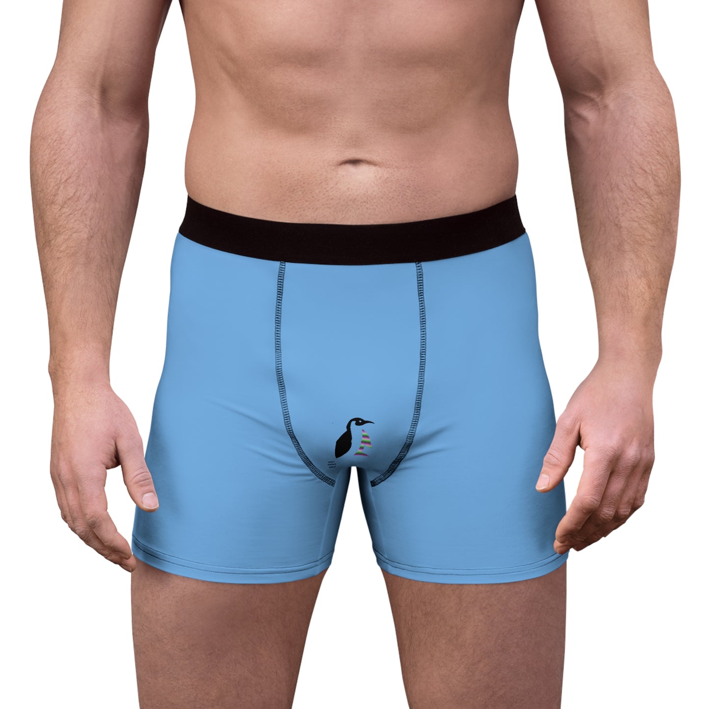 Men's Boxer Briefs: Gaming Lite Blue