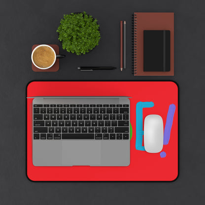 Desk Mat: LGBTQ Pride Red