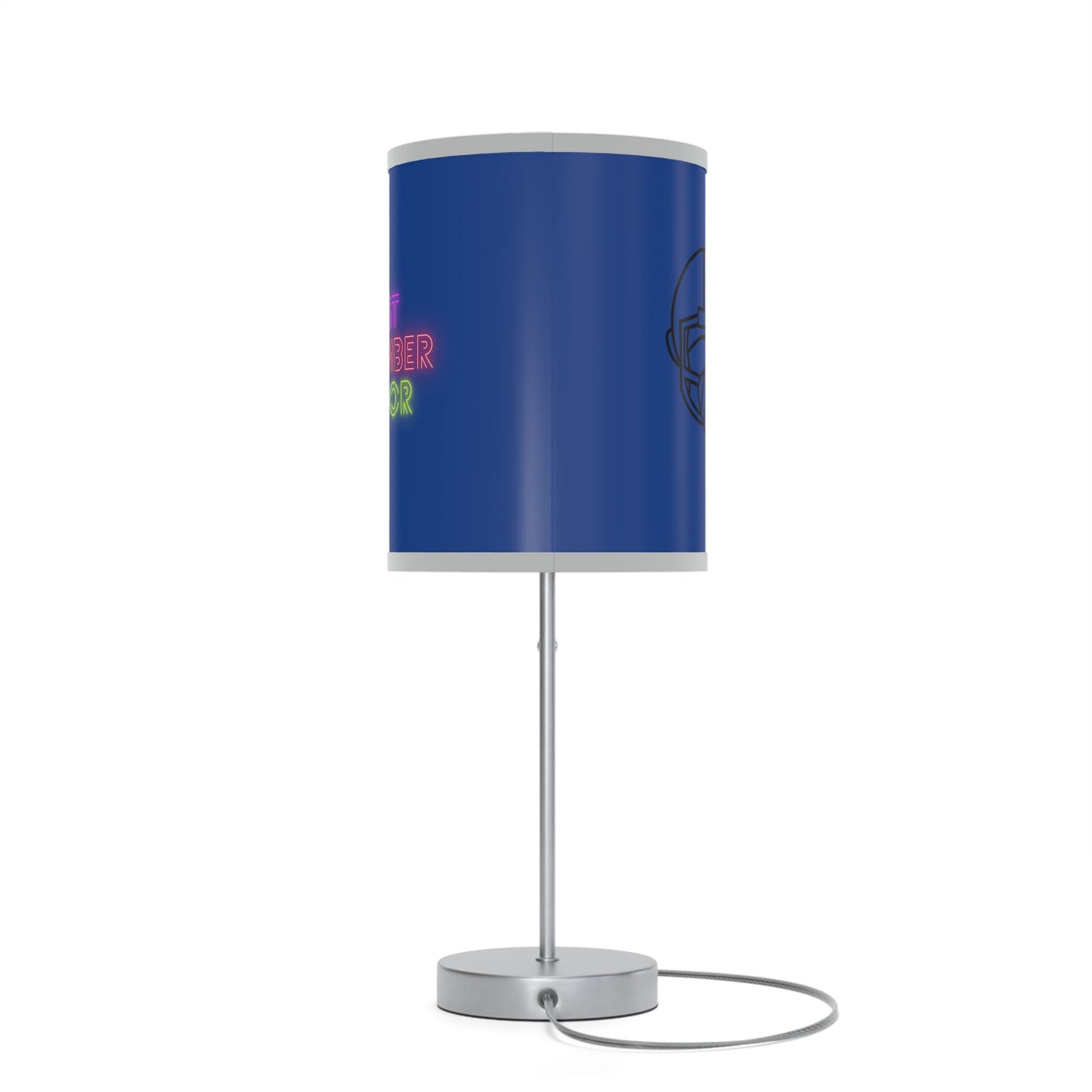 Lamp on a Stand, US|CA plug: Football Dark Blue