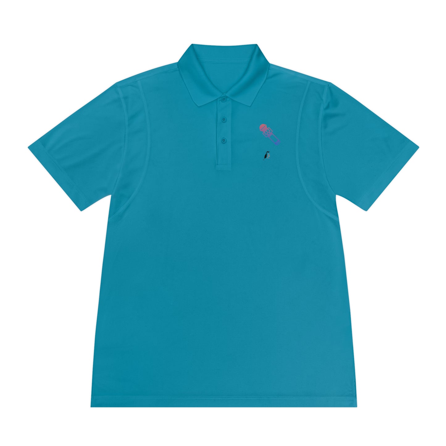 Men's Sport Polo Shirt: Music #2