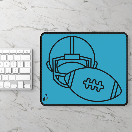 Gaming Mouse Pad: Football Turquoise