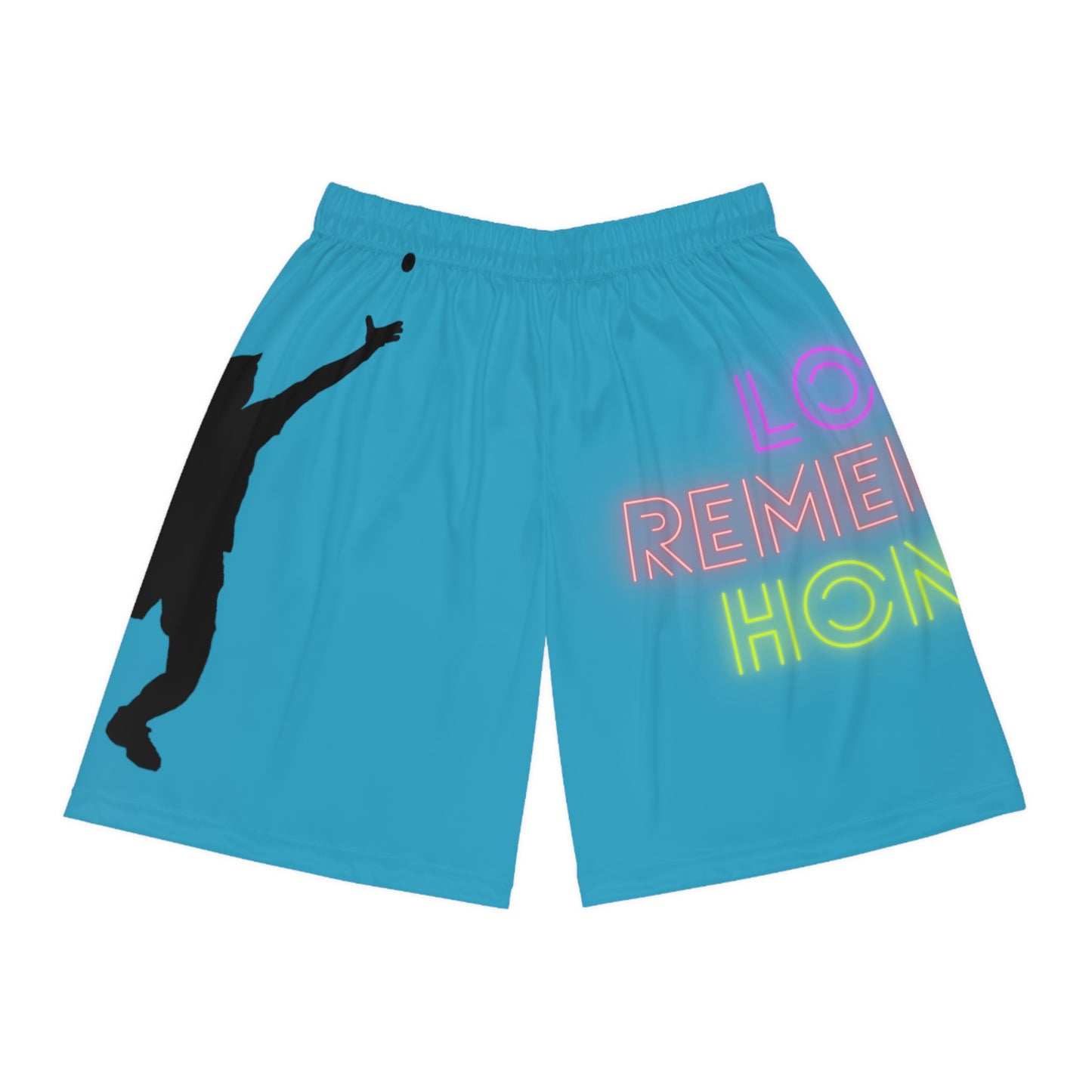 Basketball Shorts: Tennis Turquoise