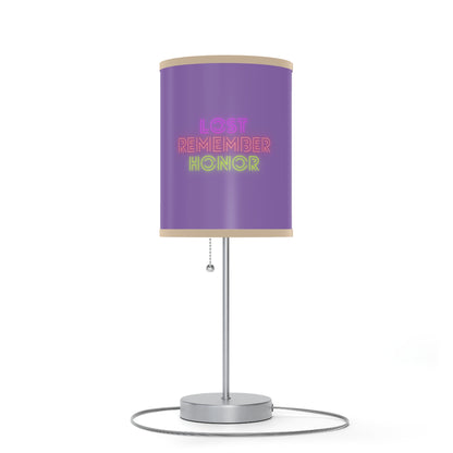 Lamp on a Stand, US|CA plug: Fishing Lite Purple