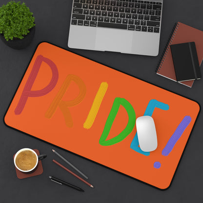 Desk Mat: LGBTQ Pride Orange