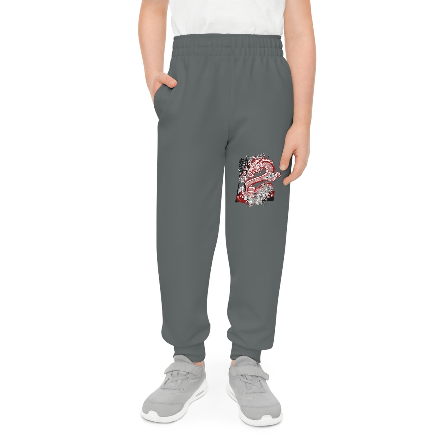 Youth Joggers: Dragons Dark Grey