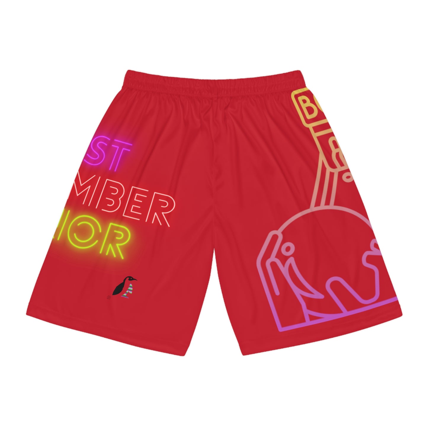 Basketball Shorts: Bowling Dark Red