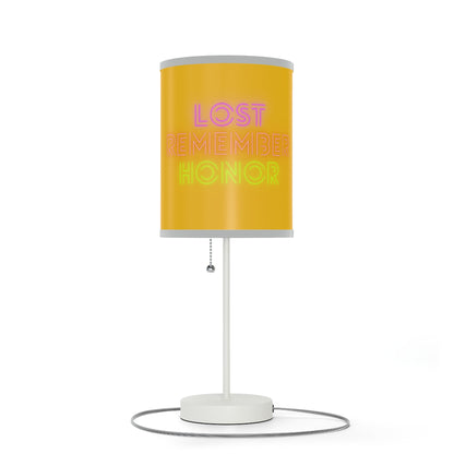 Lamp on a Stand, US|CA plug: Music Yellow