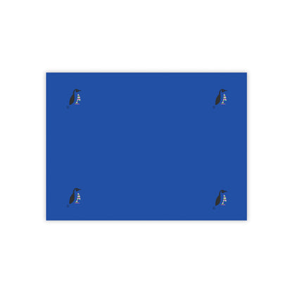 Post-it® Note Pads: Crazy Penguin World Logo Dark Blue