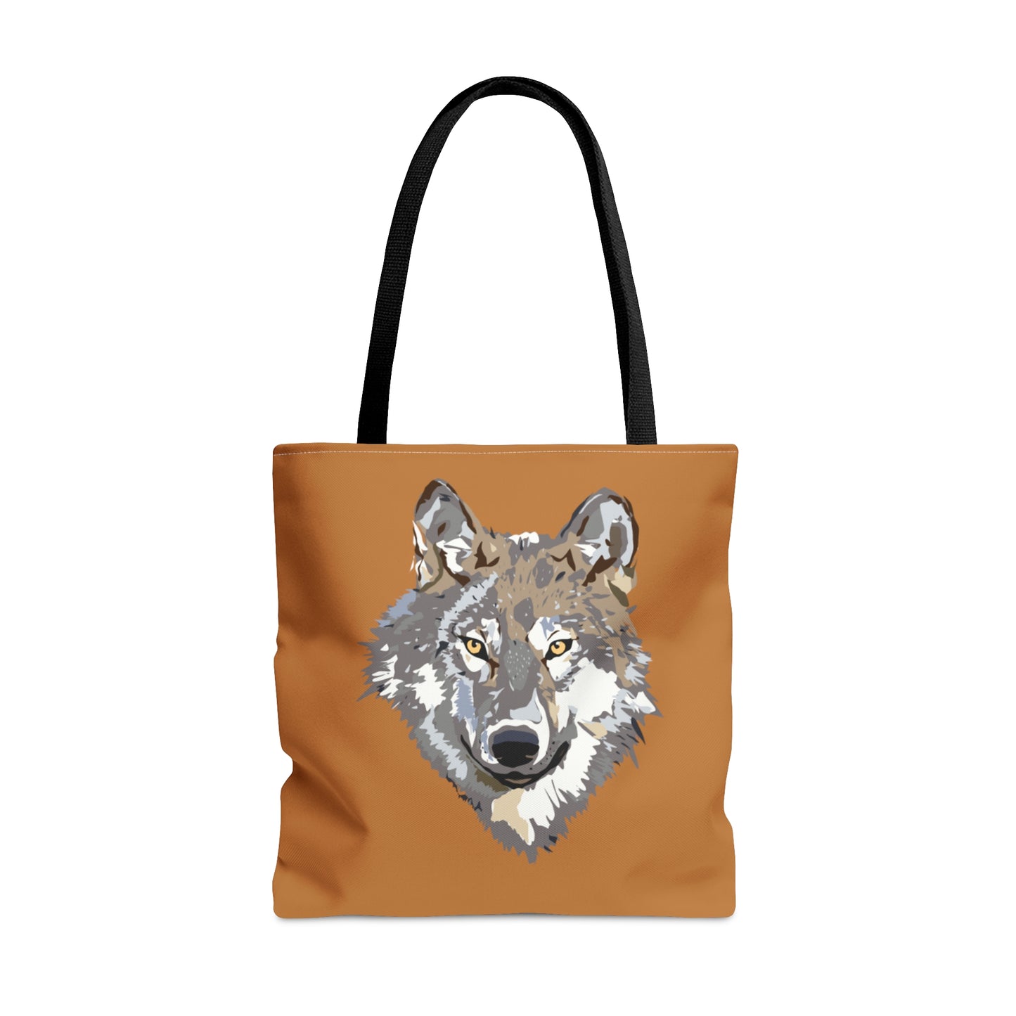 Tote Bag: Wolves Lite Brown