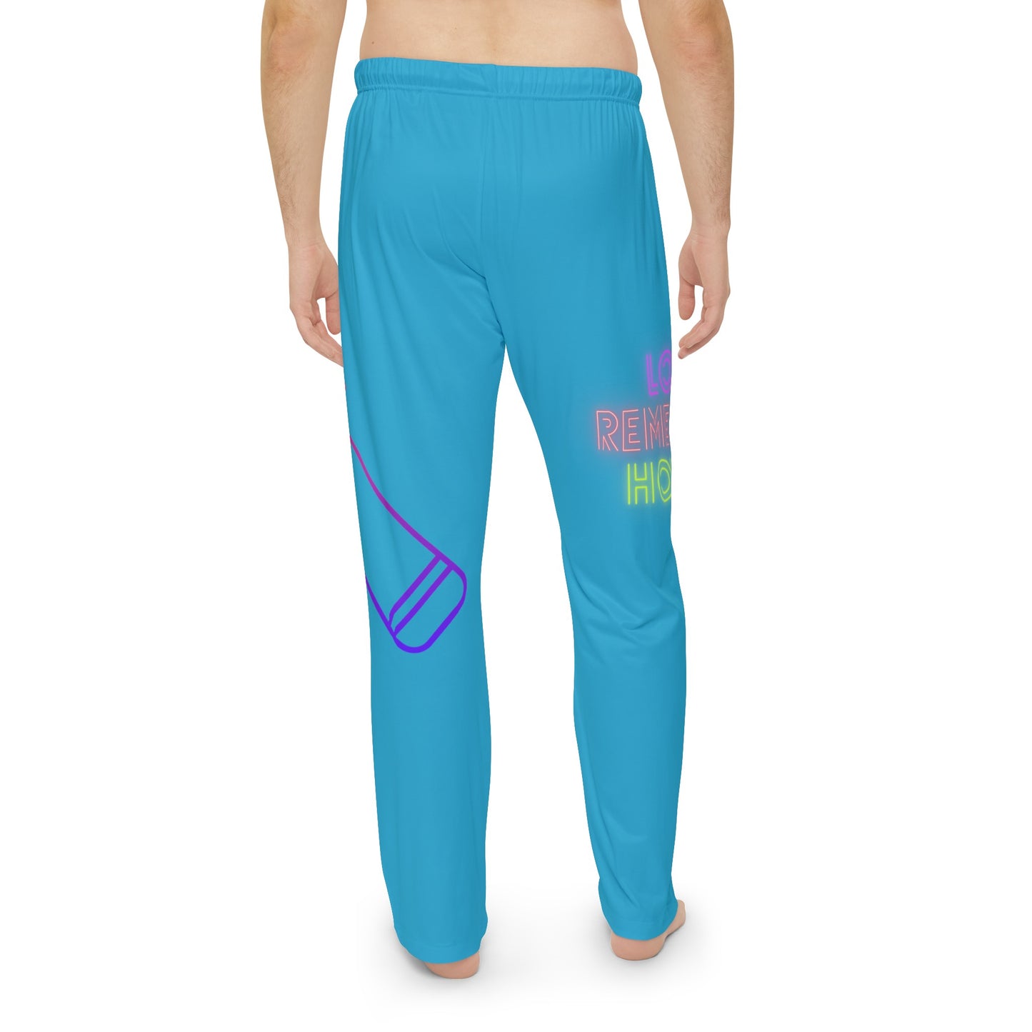 Panlalaking Pajama Pants: Music Turquoise