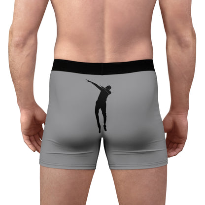 Men's Boxer Briefs: Dance Grey