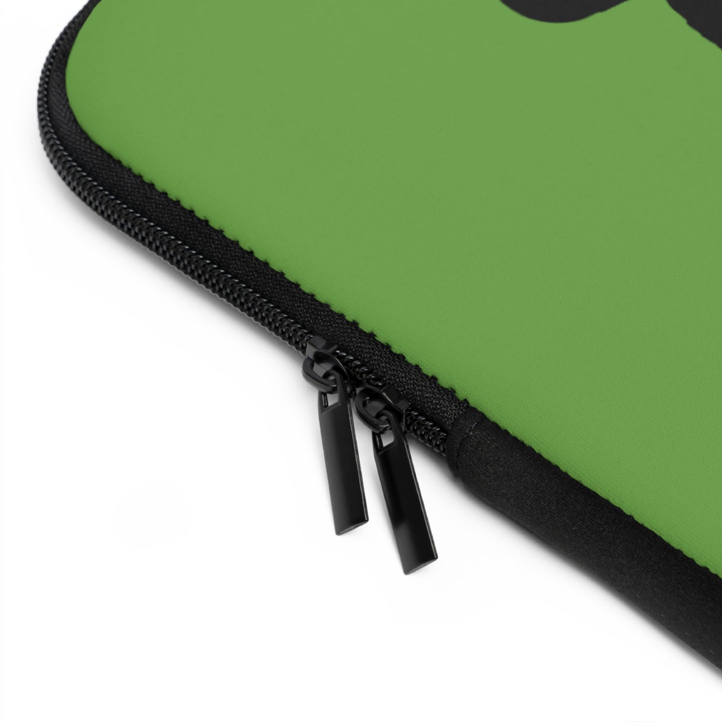 Laptop Sleeve: Basketball Green