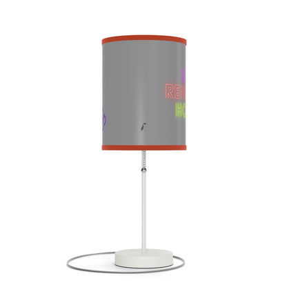 Lamp on a Stand, US|CA plug: Music Grey