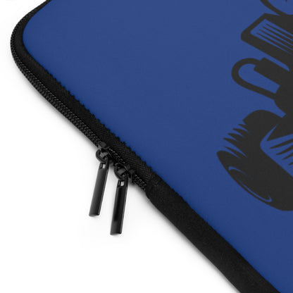 Laptop Sleeve: Racing Dark Blue