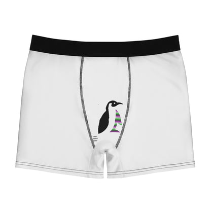 Men's Boxer Briefs: Hockey White