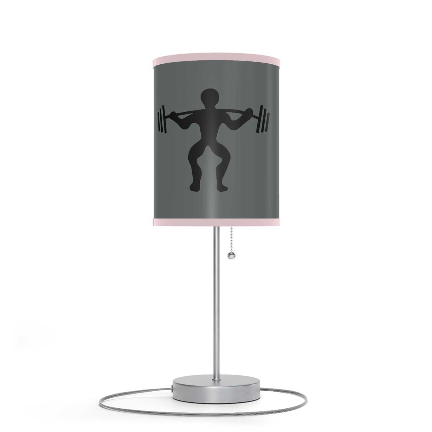 Lamp on a Stand, US|CA plug: Weightlifting Dark Grey