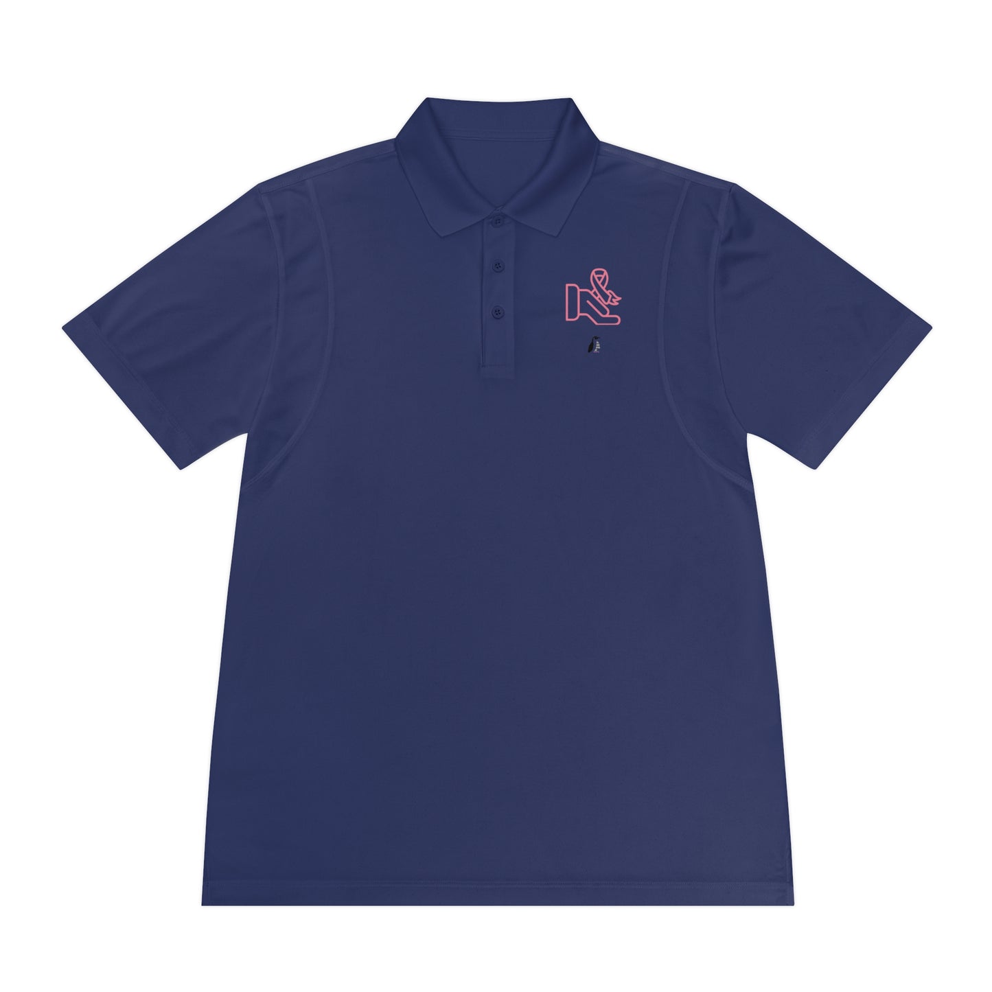 Men's Sport Polo Shirt: Fight Cancer #2