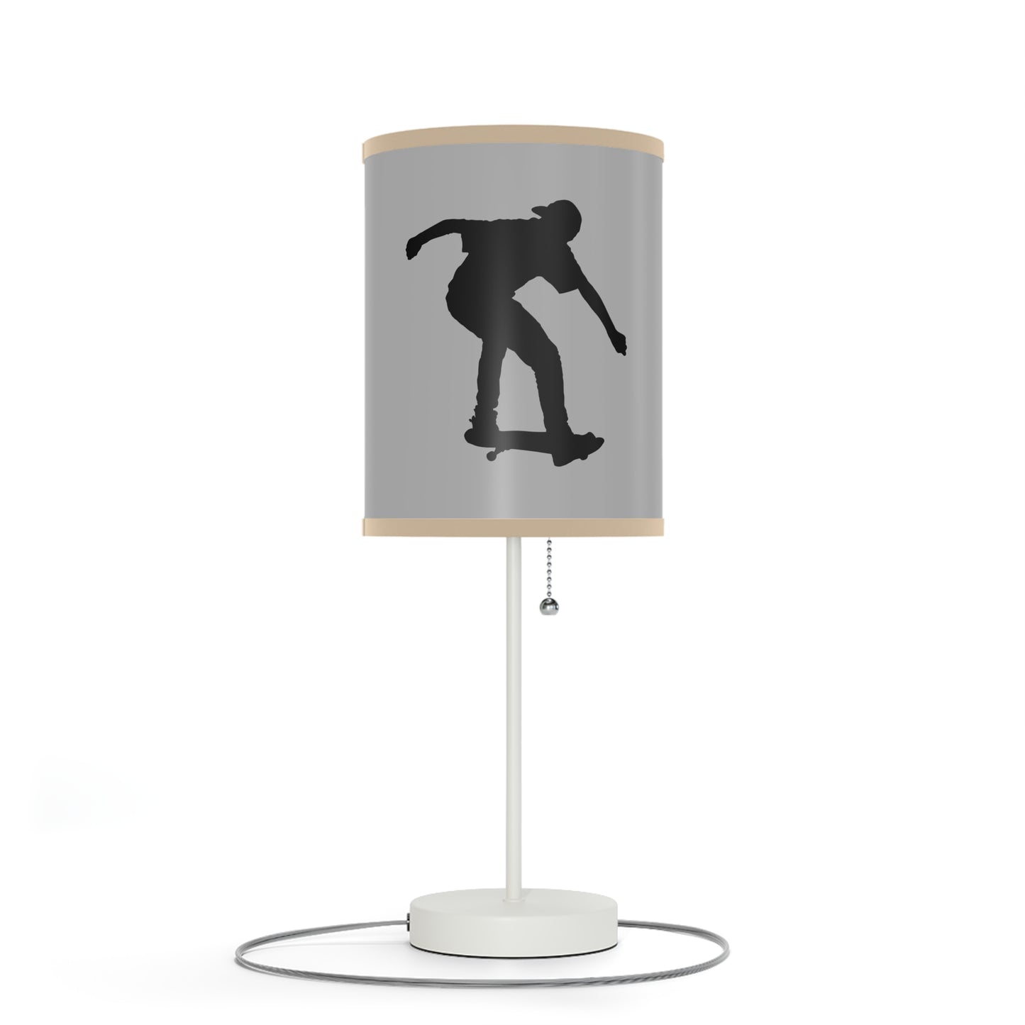 Lamp on a Stand, US|CA plug: Skateboarding Lite Grey