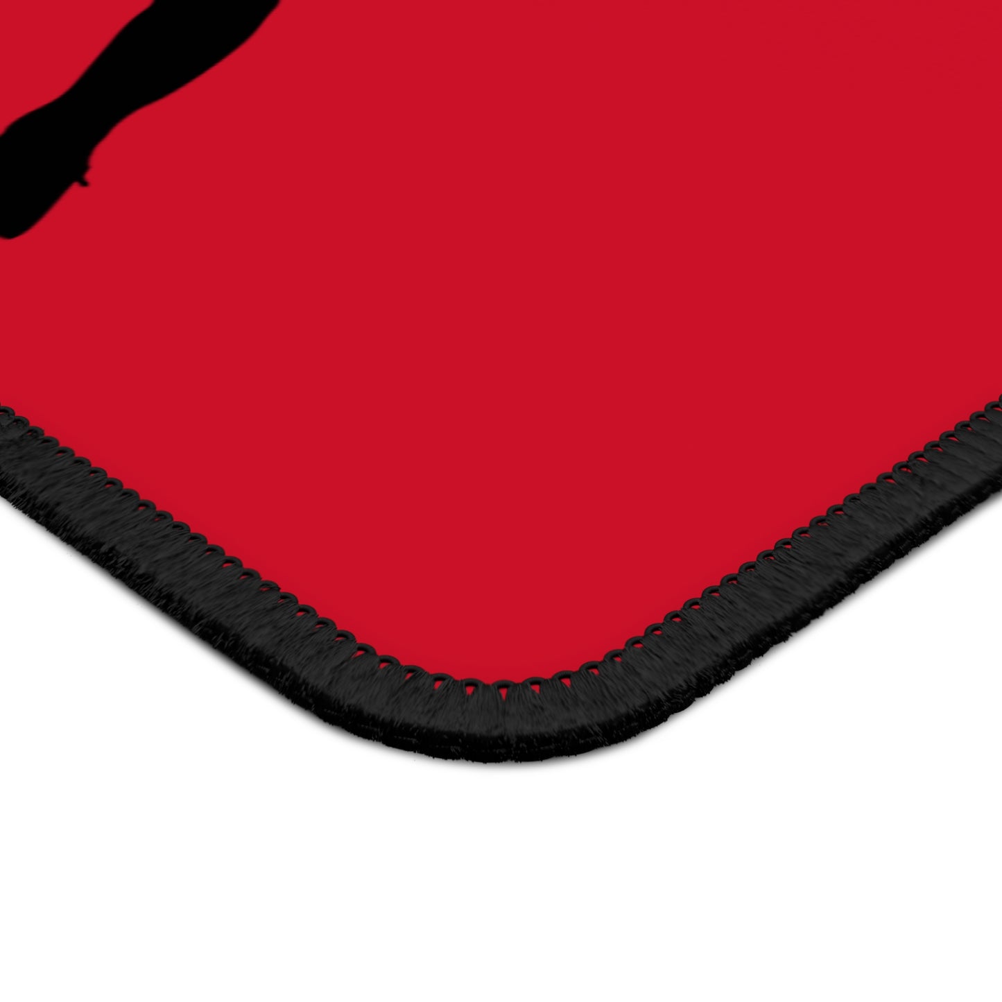 Gaming Mouse Pad: Soccer Dark Red