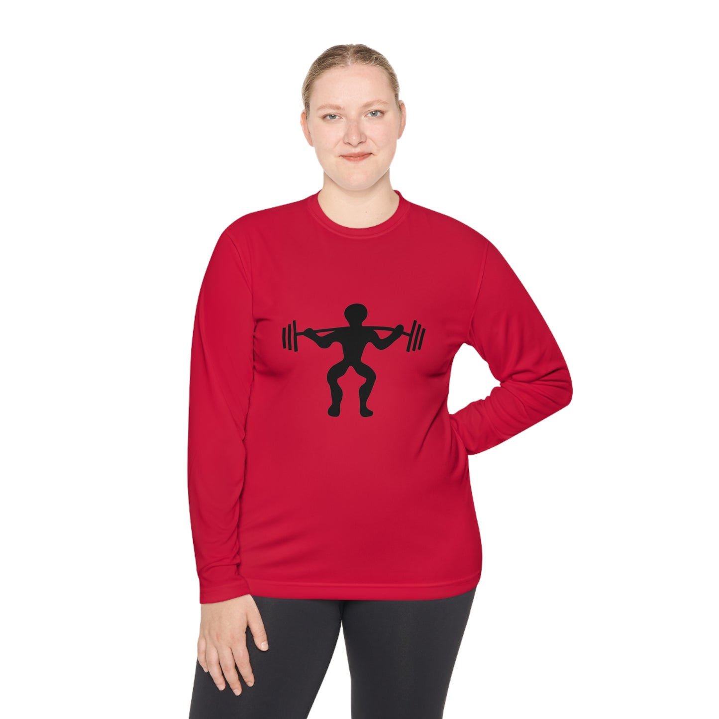 Lightweight Long Sleeve Tee: Weightlifting #2