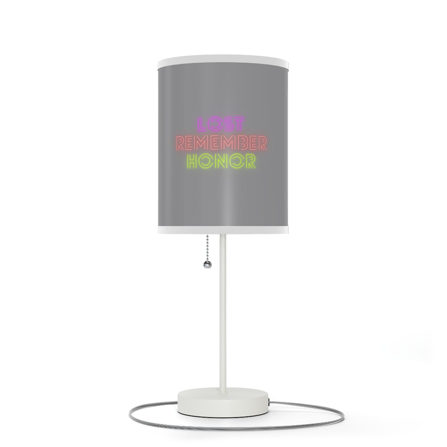 Lamp on a Stand, US|CA plug: Dragons Grey