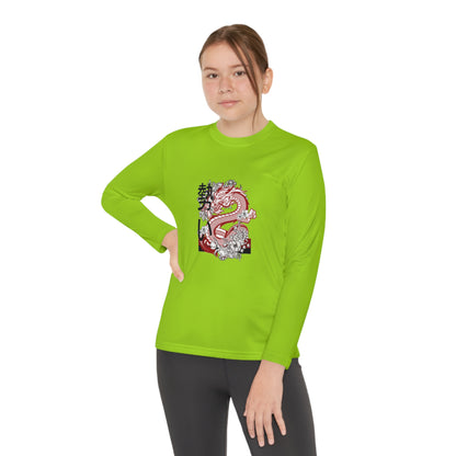 Youth Long Sleeve Competitor Tee: Dragons 