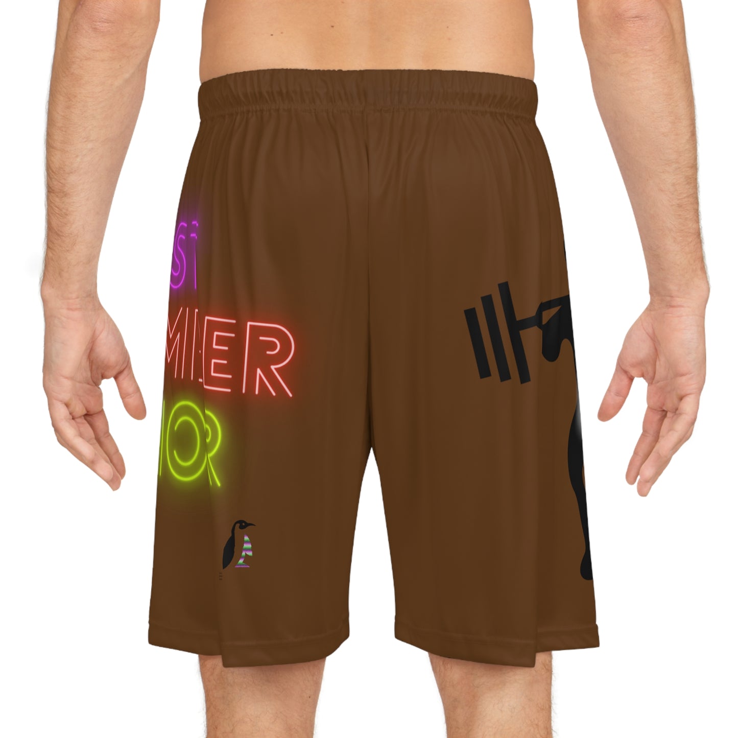 Basketball Shorts: Weightlifting Brown