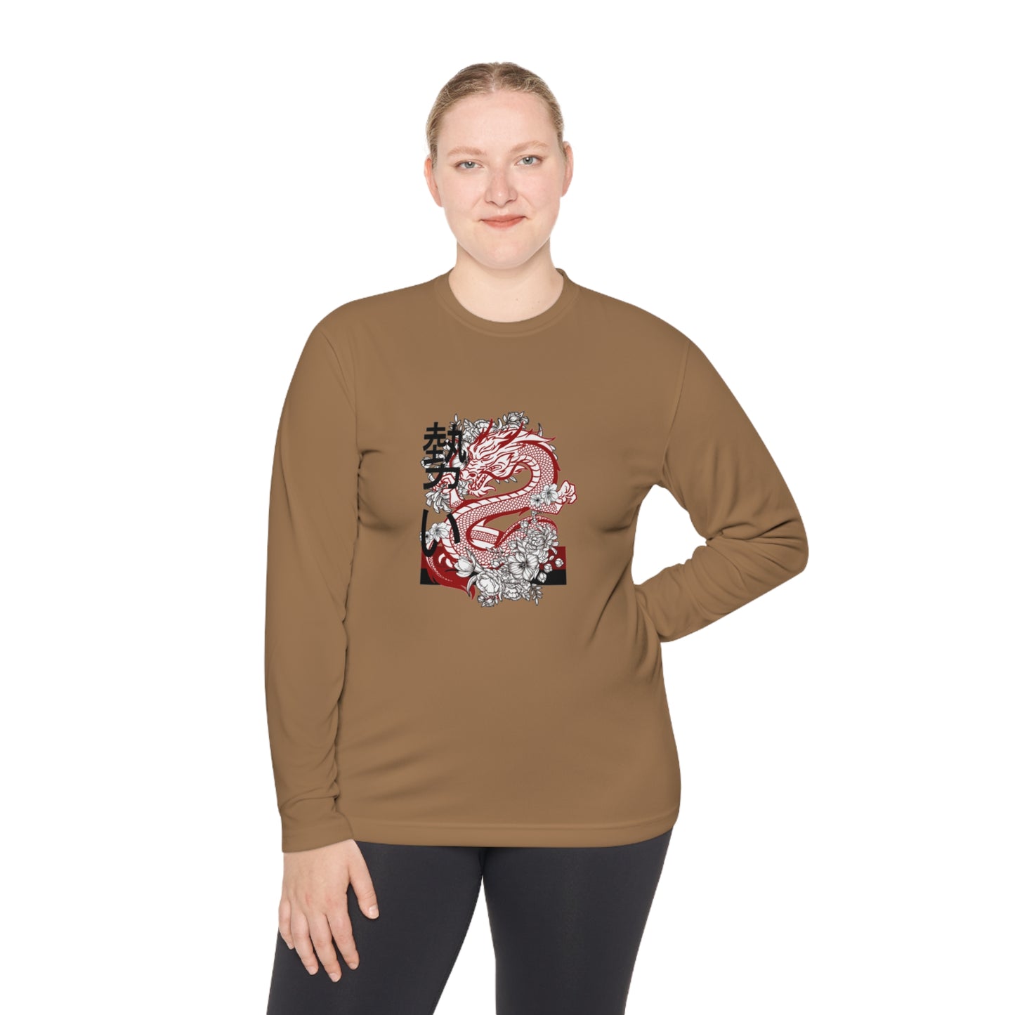 Lightweight Long Sleeve Tee: Dragons #1