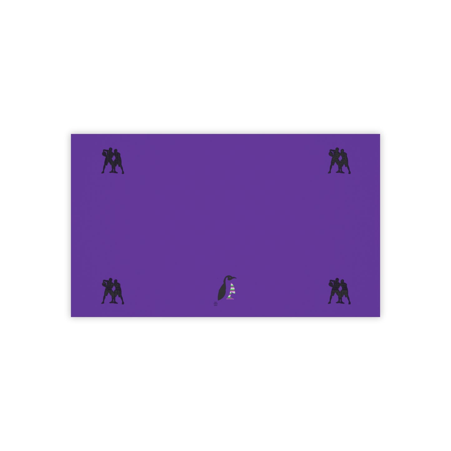 Post-it® Note Pads: Basketball Purple