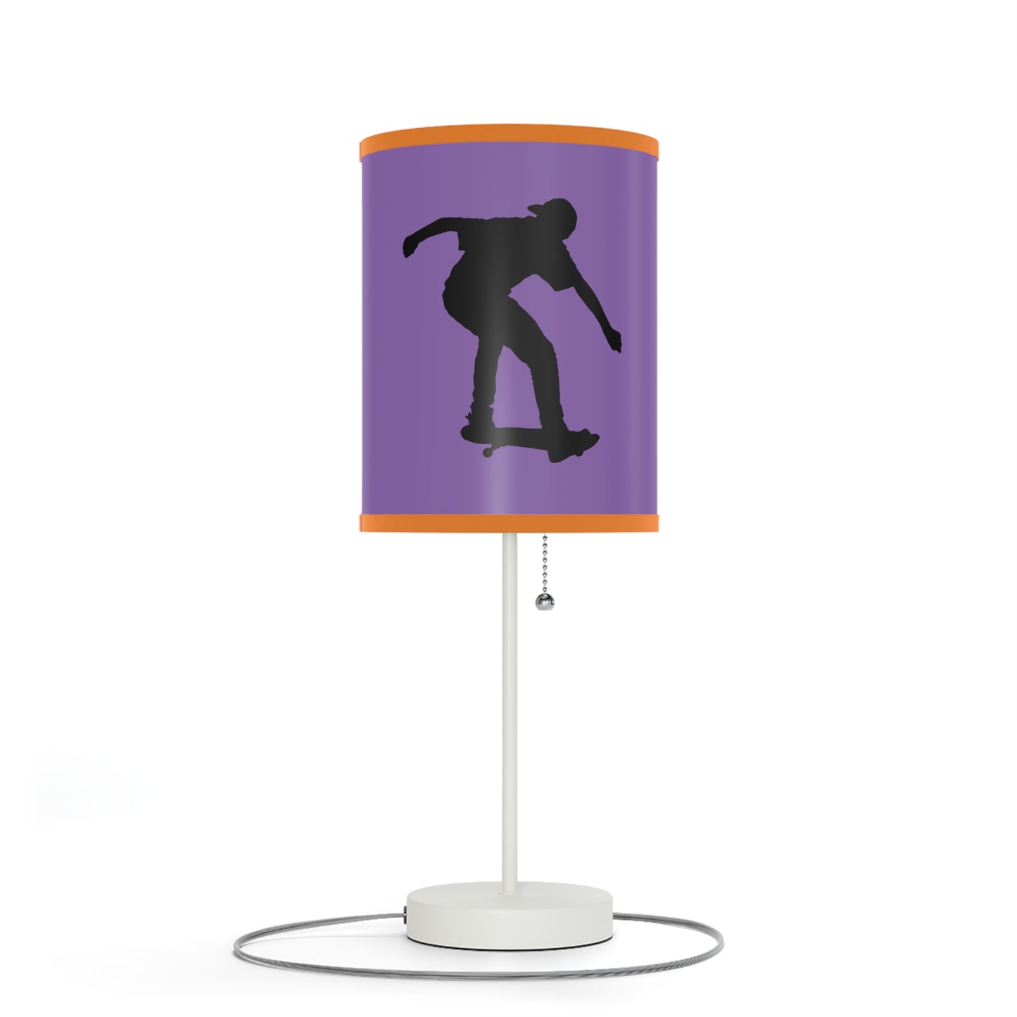 Lamp on a Stand, US|CA plug: Skateboarding Lite Purple