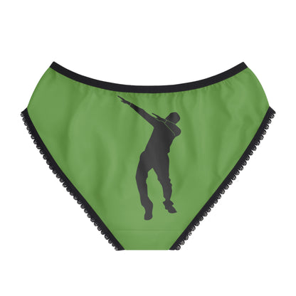 Women's Briefs: Dance Green